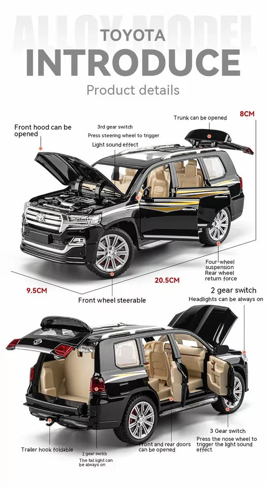 Toyota Land Cruiser |Best Selling π₯ 1:24 Scale Die-Cast